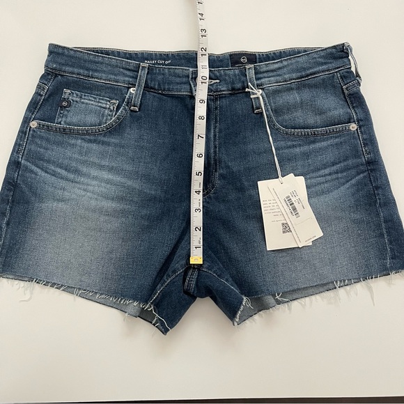 AG Adriano Goldschmied Hailey Cut-Off Ex-Boyfriend Denim Shorts - Picture 7 of 9